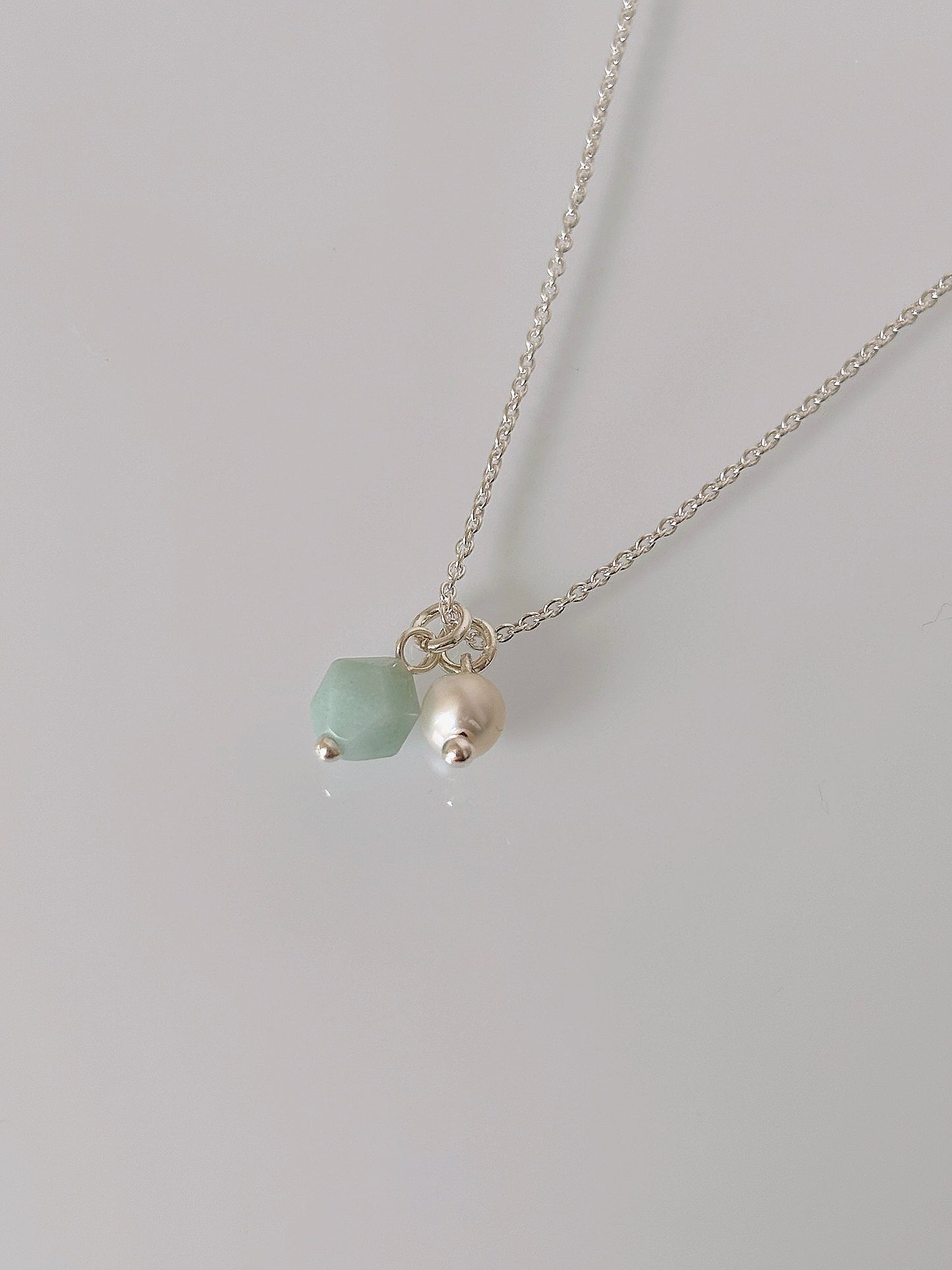 Naszyjnik AMAZONITE | PEARL