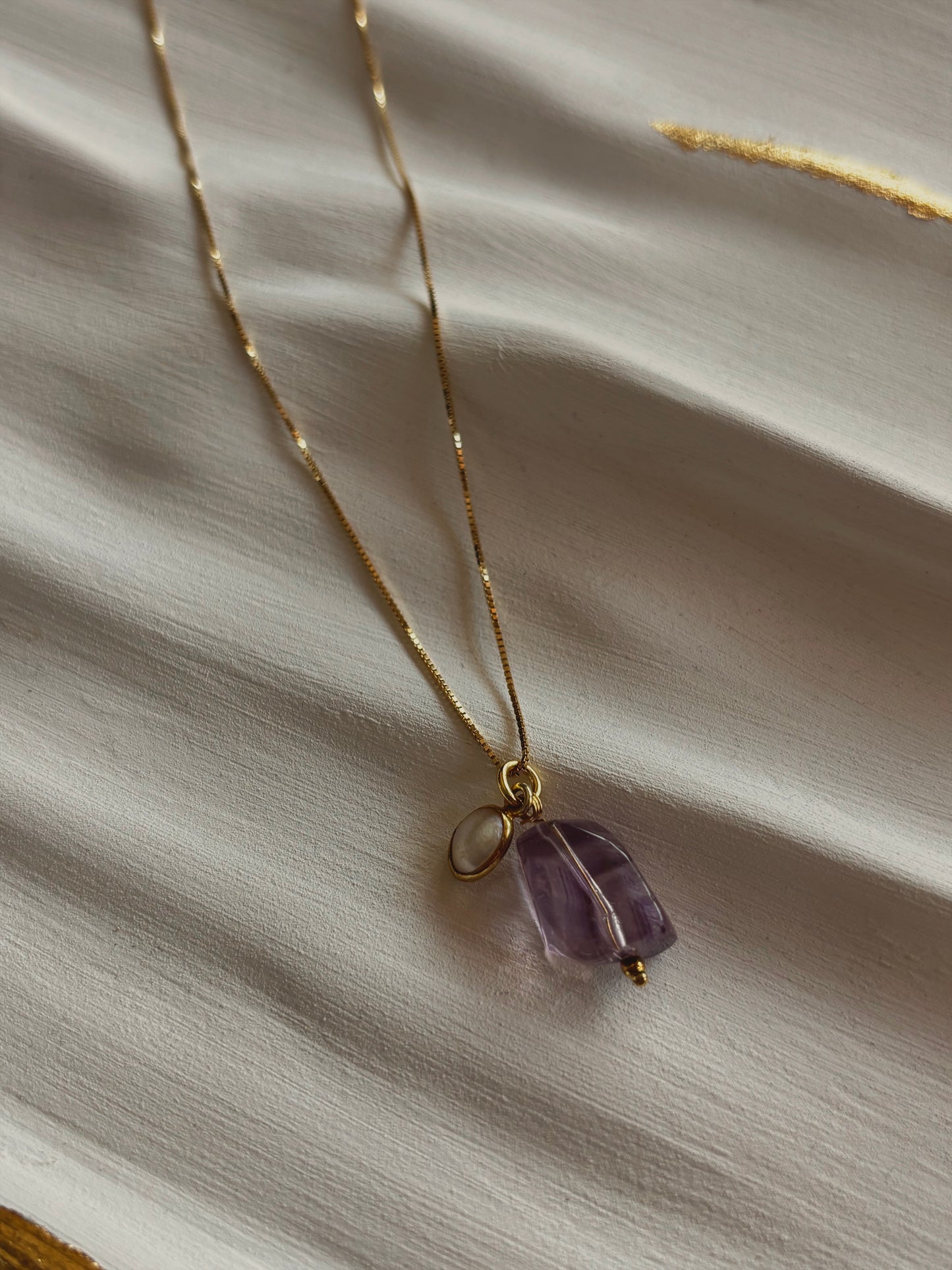 Naszyjnik AMETHYST | PEARL