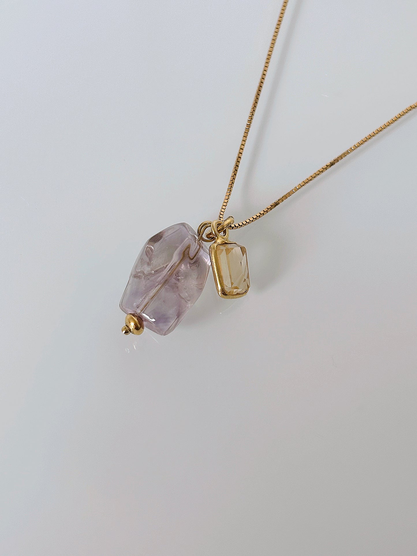 Naszyjnik AMETHYST | CITRINE
