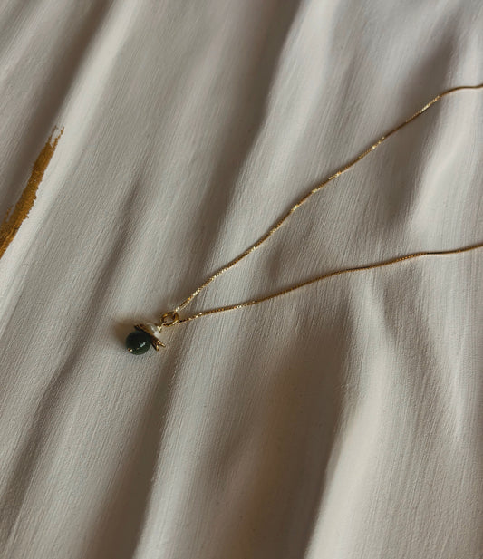 Naszyjnik CANADIAN JADE | PEARL