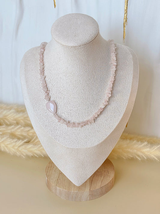 Naszyjnik ROSE QUARTZ