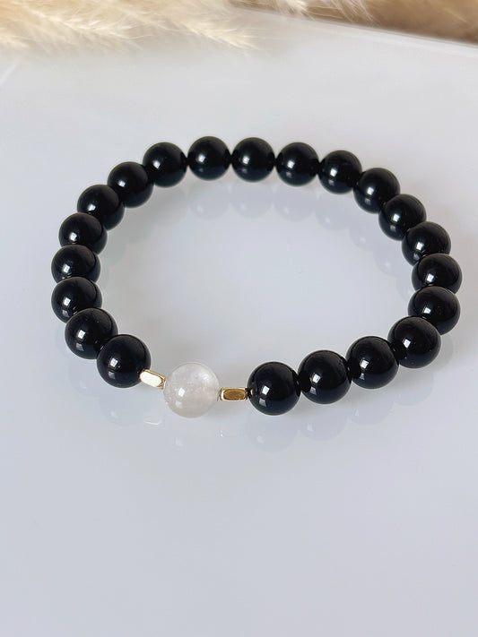 Bransoletka TOURMALINE | MOONSTONE
