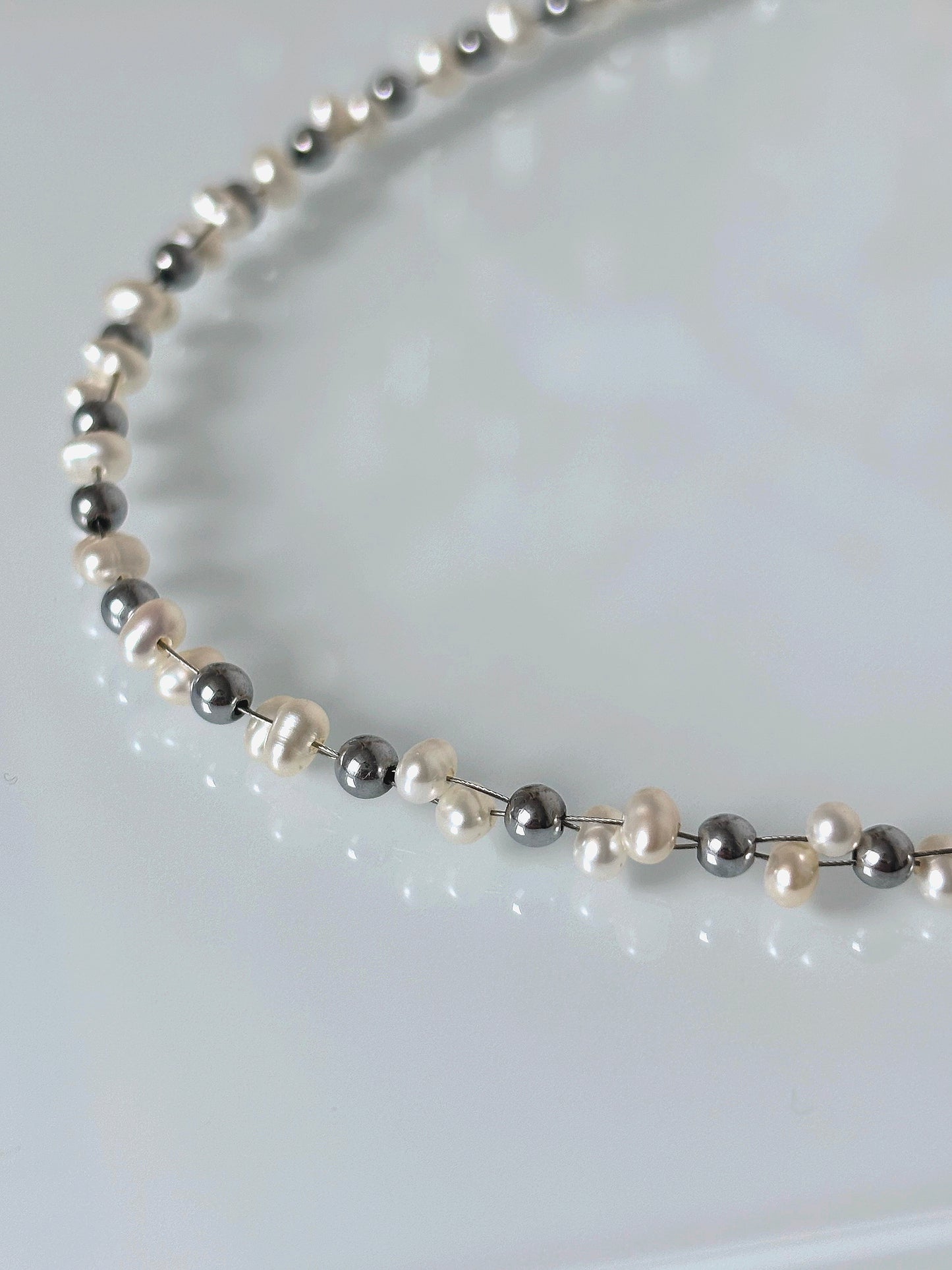 Naszyjnik PEARL | HEMATITE