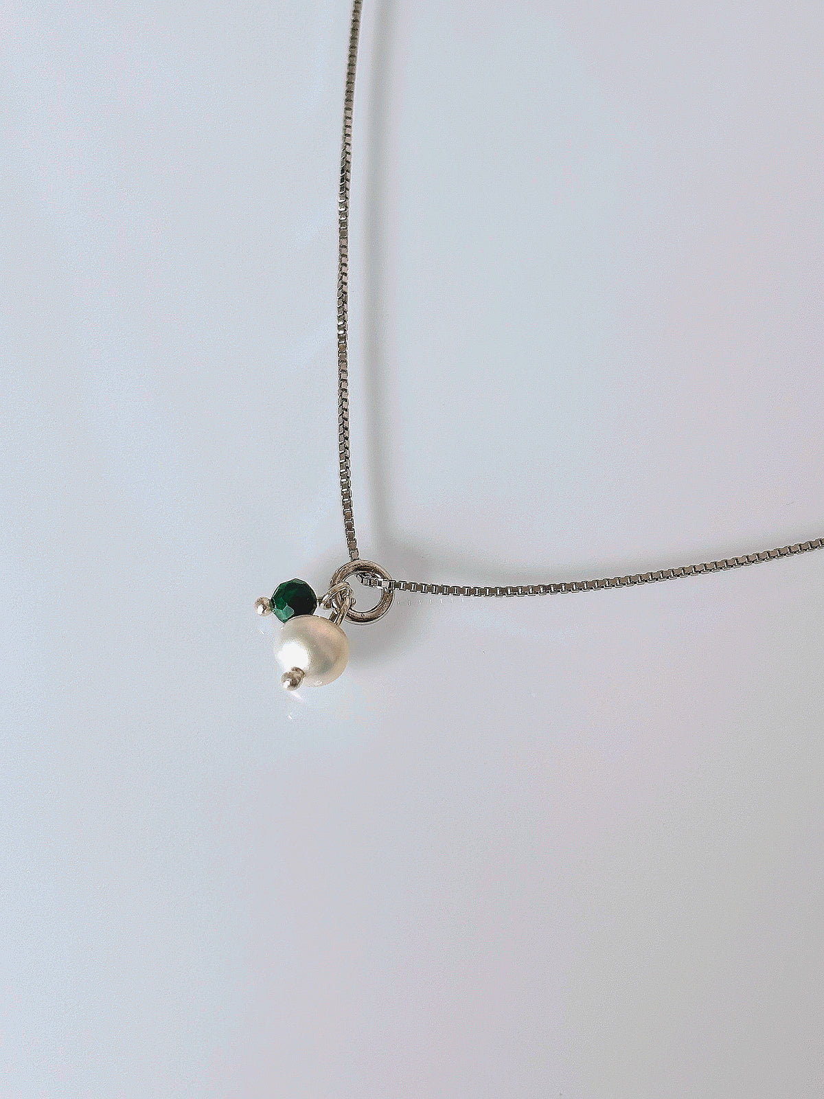 Naszyjnik PEARL | MALACHITE