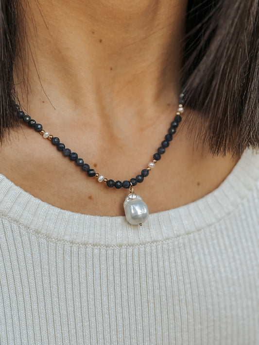 Naszyjnik SAPPHIRE | BAROQUE PEARL