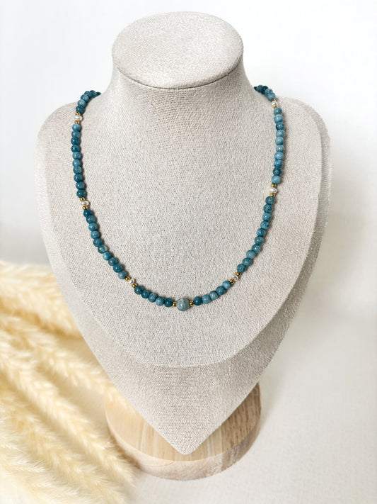 Naszyjnik AQUAMARINE