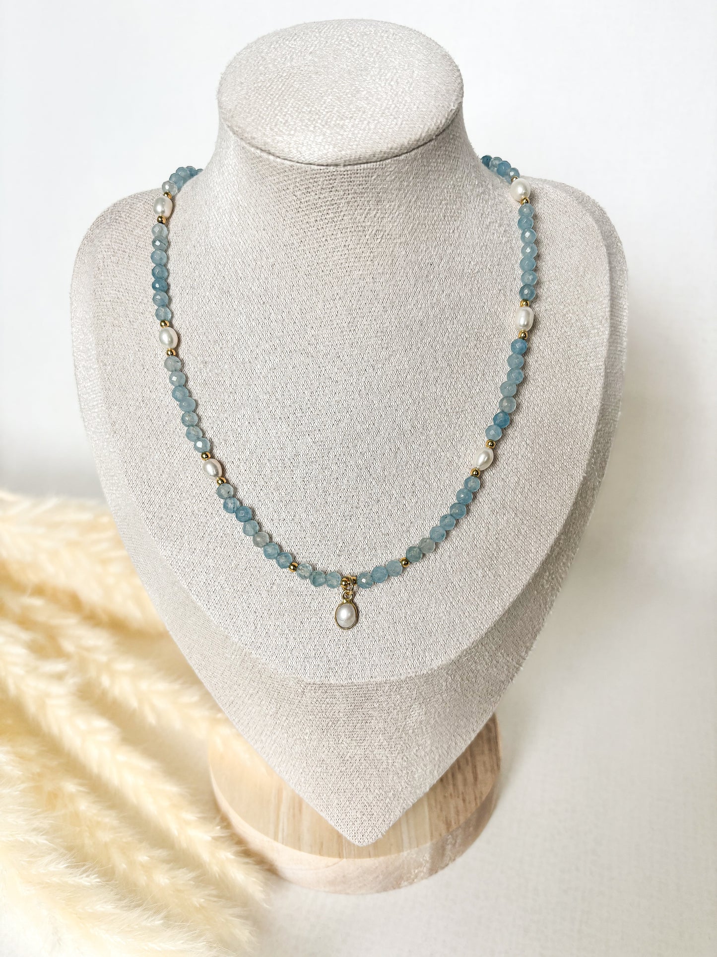 Naszyjnik BLUE JADE