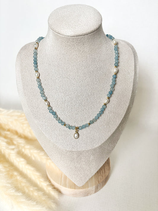 Naszyjnik BLUE JADE