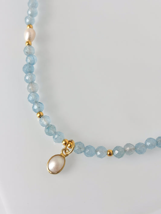 Naszyjnik BLUE JADE