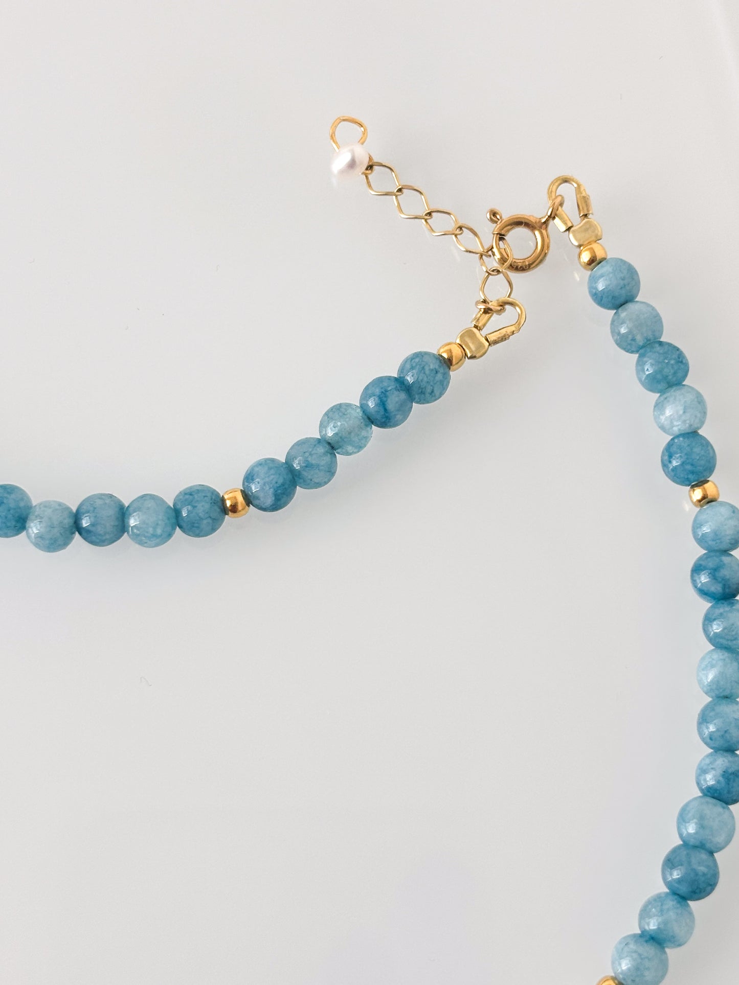 Naszyjnik AQUAMARINE