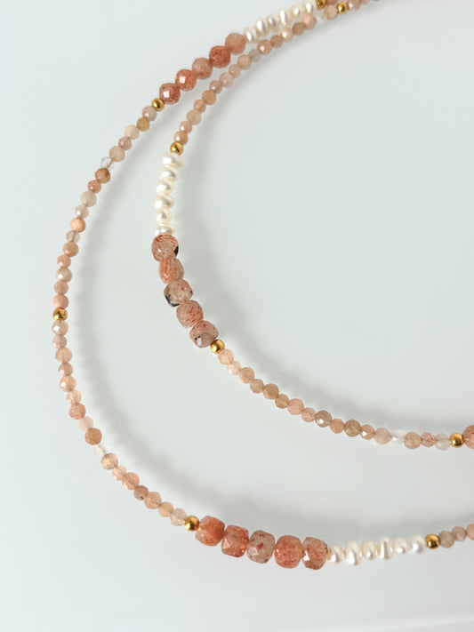 Naszyjnik SUNSTONE DOUBLE