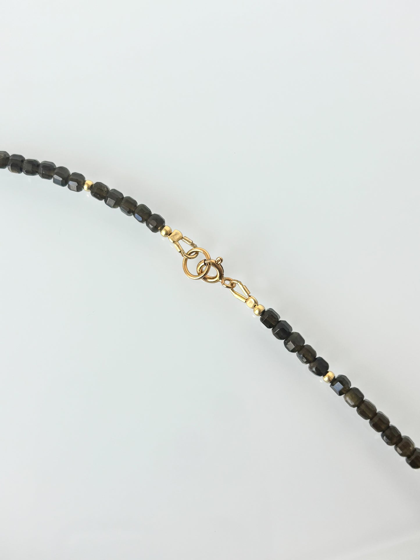 Naszyjnik GOLD SHEEN OBSIDIAN no.1