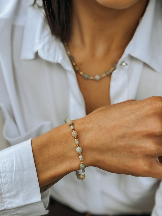 Bransoletka AMAZONITE