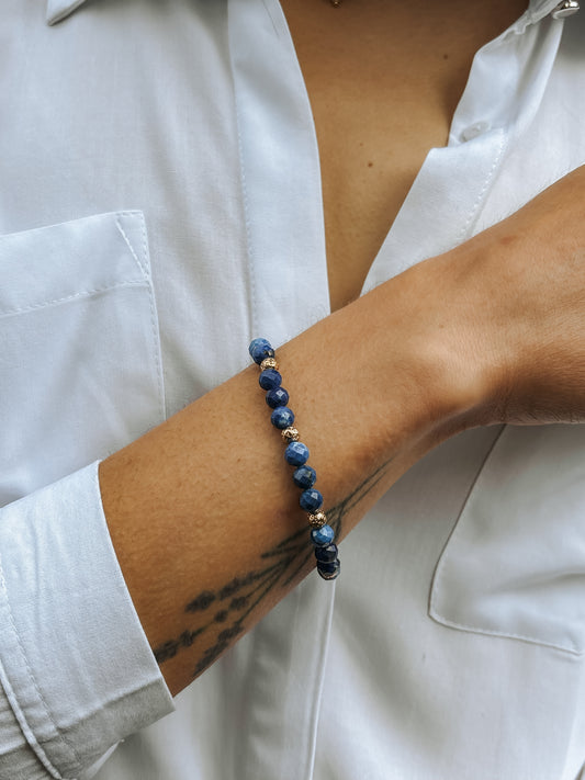 Bransoletka LAPIS LAZULI no.1