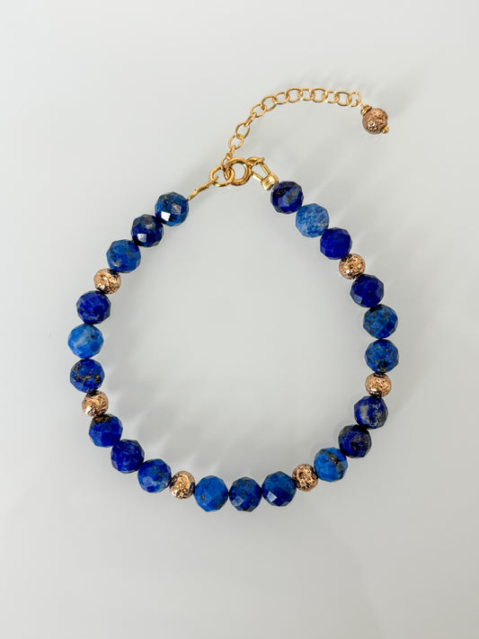Bransoletka LAPIS LAZULI no.1