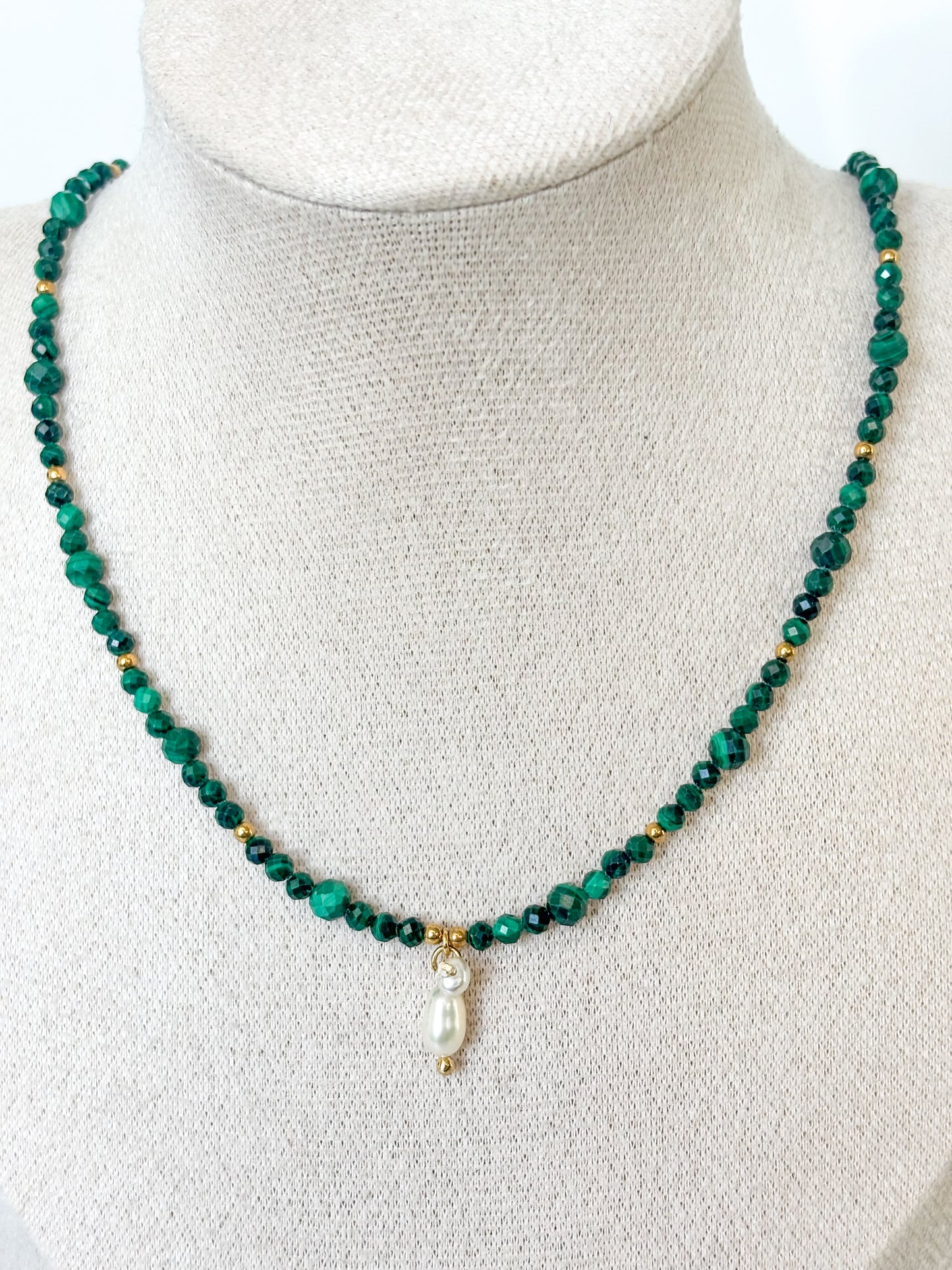 Naszyjnik MALACHITE