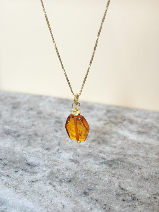 Naszyjnik AMBER | HEMATITE