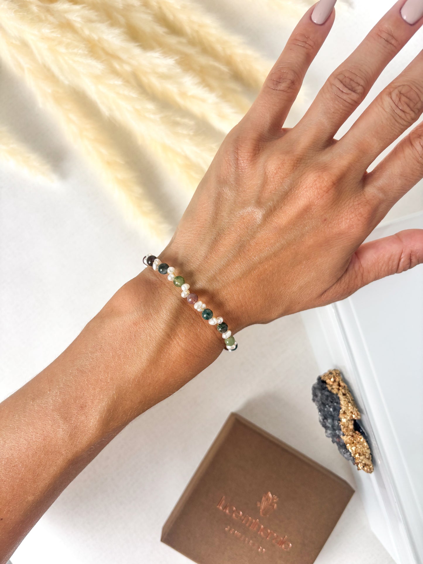 Bransoletka INDIAN AGATE