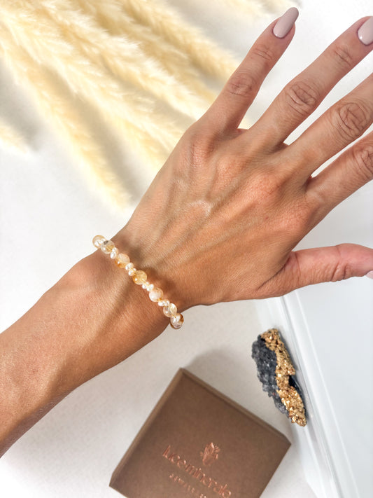 Bransoletka CITRINE no.3