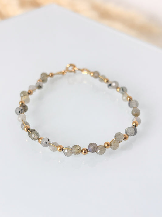 Bransoletka LABRADORITE
