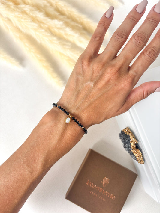 Bransoletka BLACK SPINEL