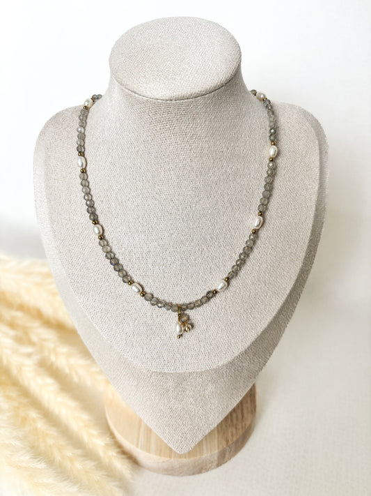 Naszyjnik LABRADORITE