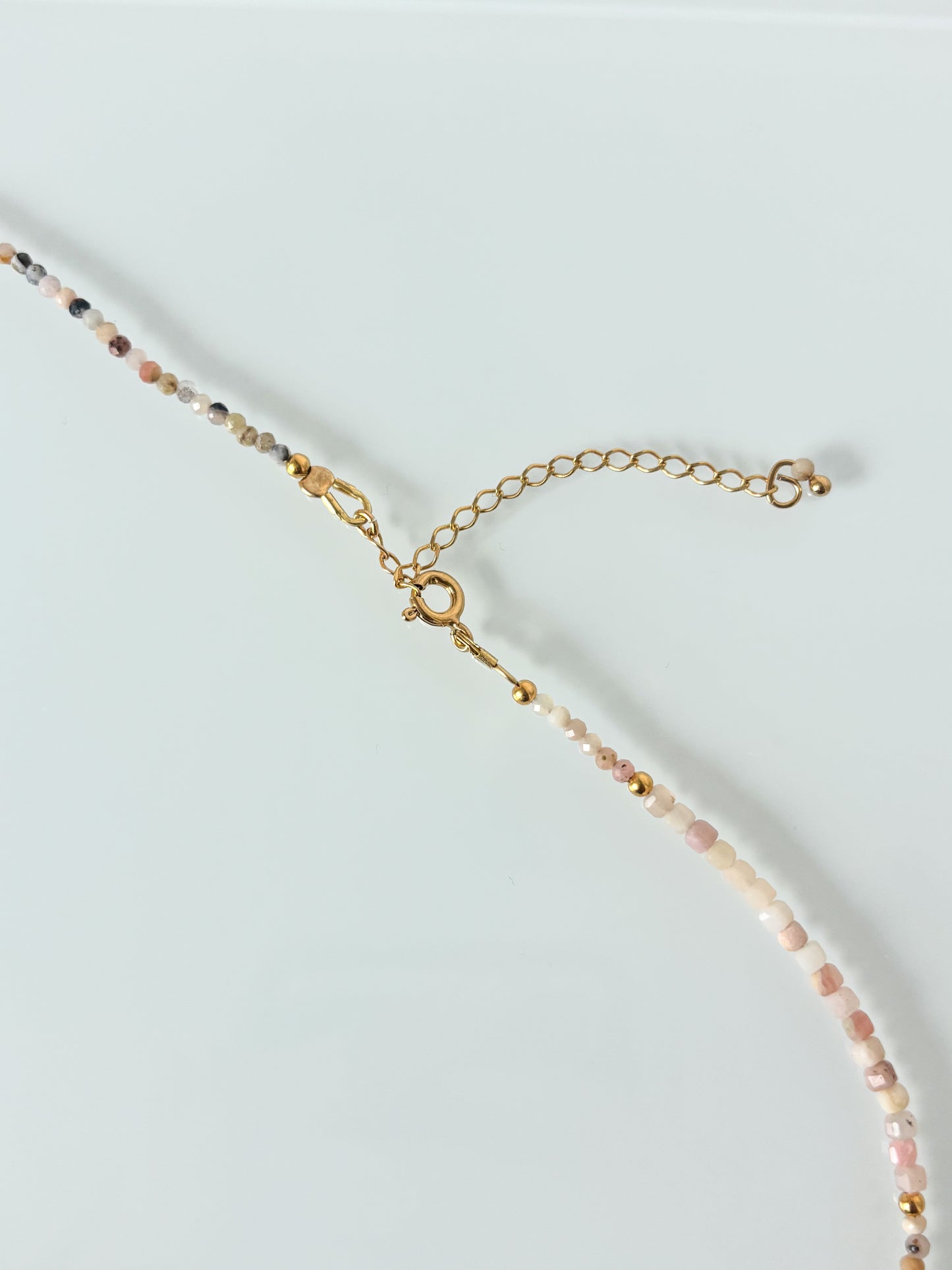 Naszyjnik PINK OPAL