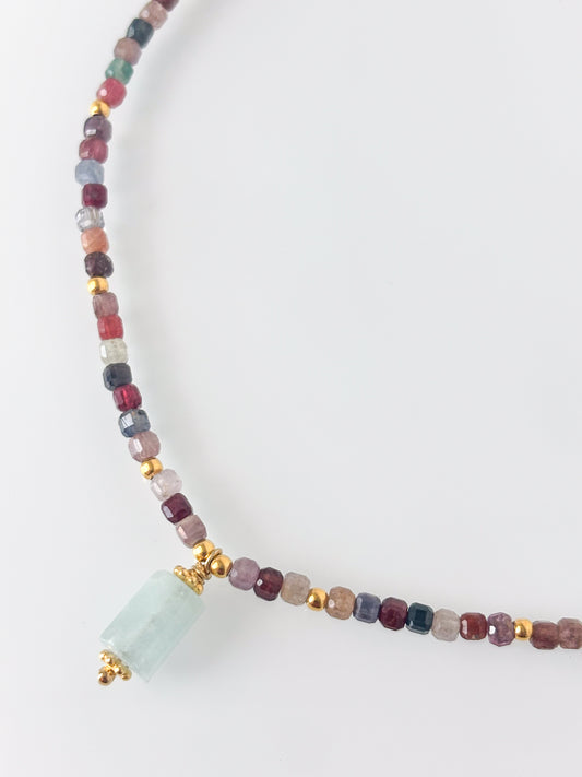 Naszyjnik COLOR SPINEL
