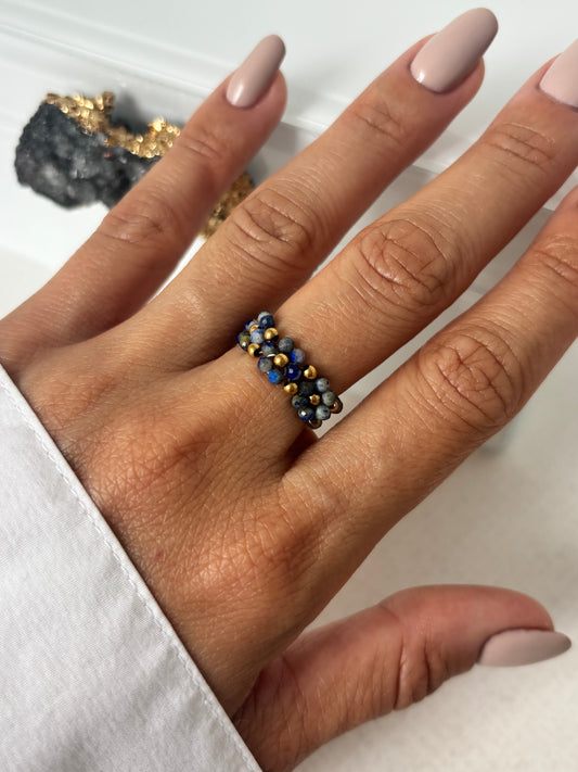 Pierścionek LAPIS LAZULI no.3