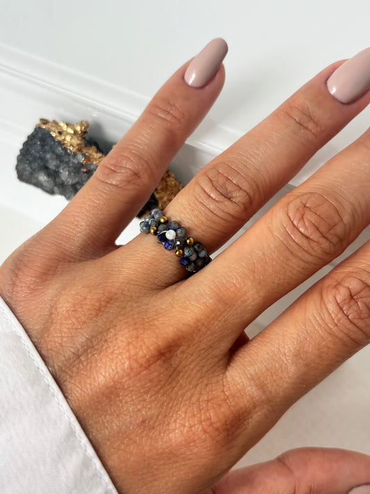 Pierścionek LAPIS LAZULI no.1
