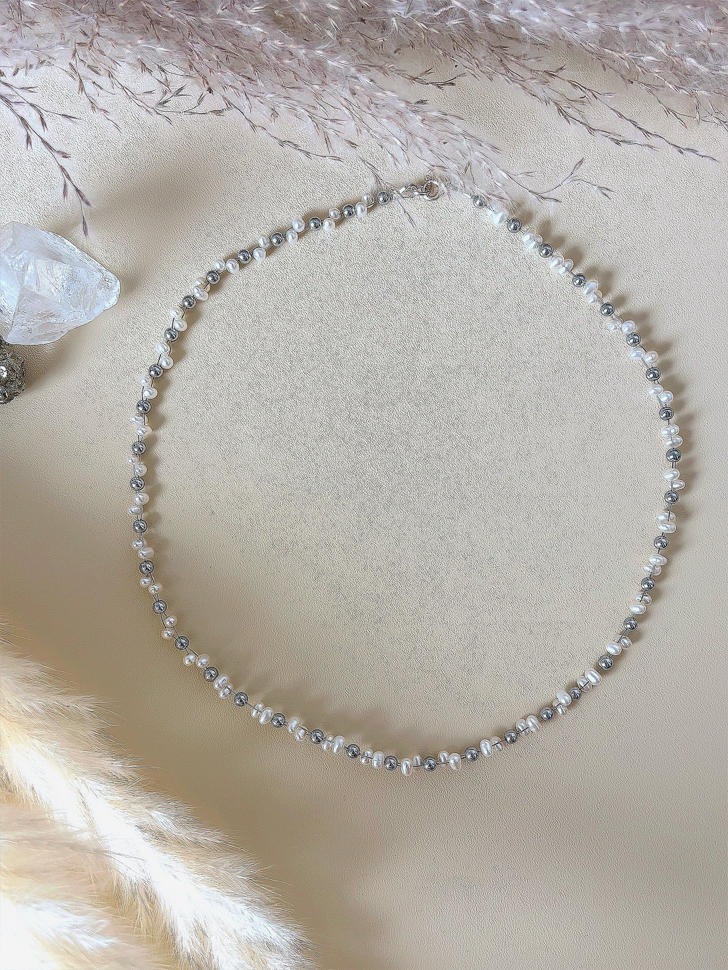 Naszyjnik PEARL | HEMATITE