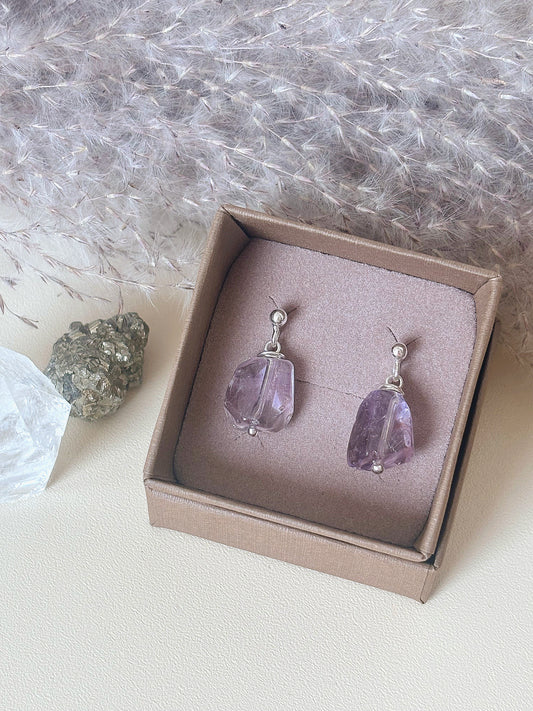 Kolczyki AMETHYST