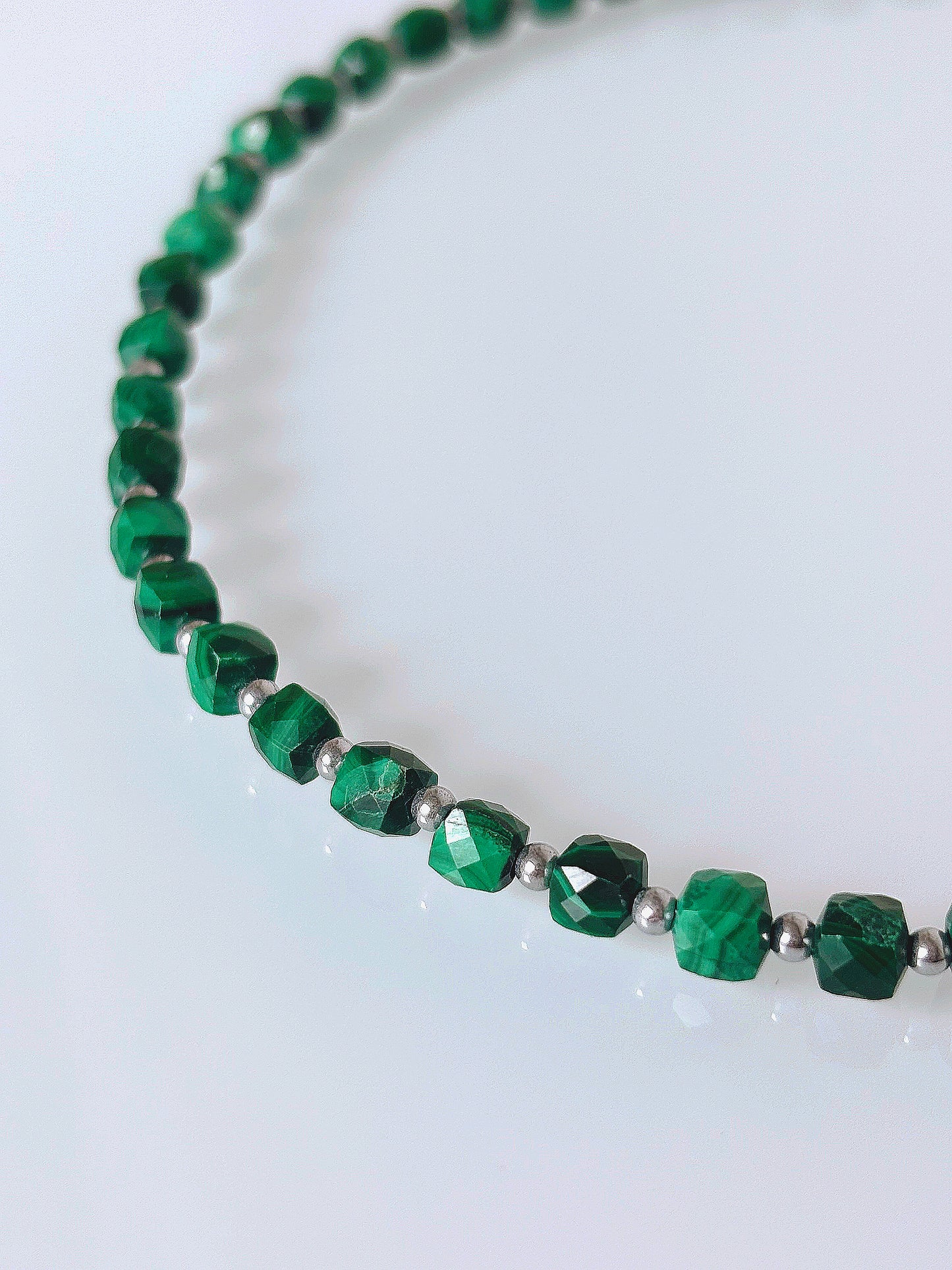 Naszyjnik MALACHITE | HEMATITE