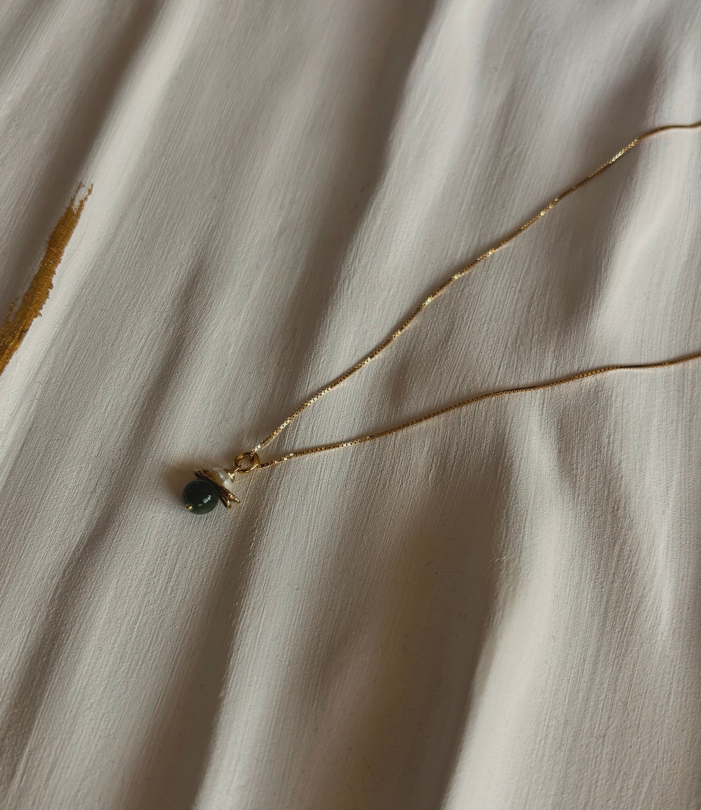 Naszyjnik CANADIAN JADE | PEARL