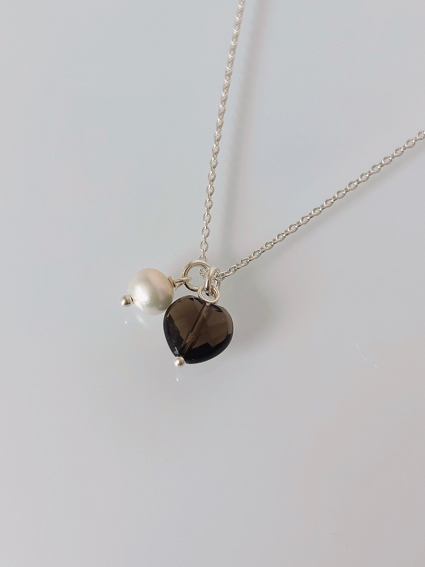 Naszyjnik SMOKY QUARTZ | PEARL
