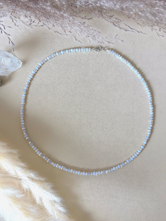Naszyjnik CHALCEDONY | PEARL