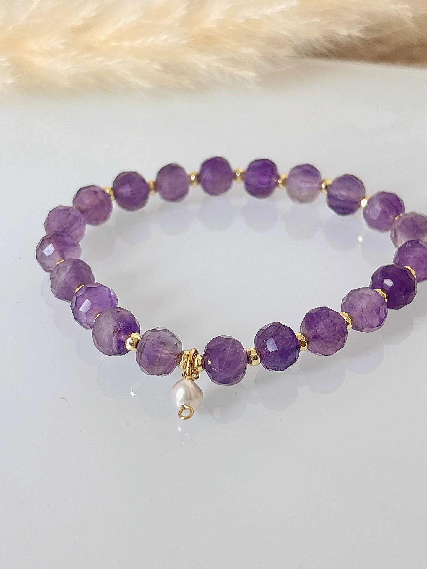 Bransoletka AMETHYST | PEARL