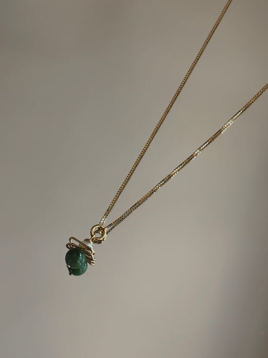 Naszyjnik CANADIAN JADE | PEARL