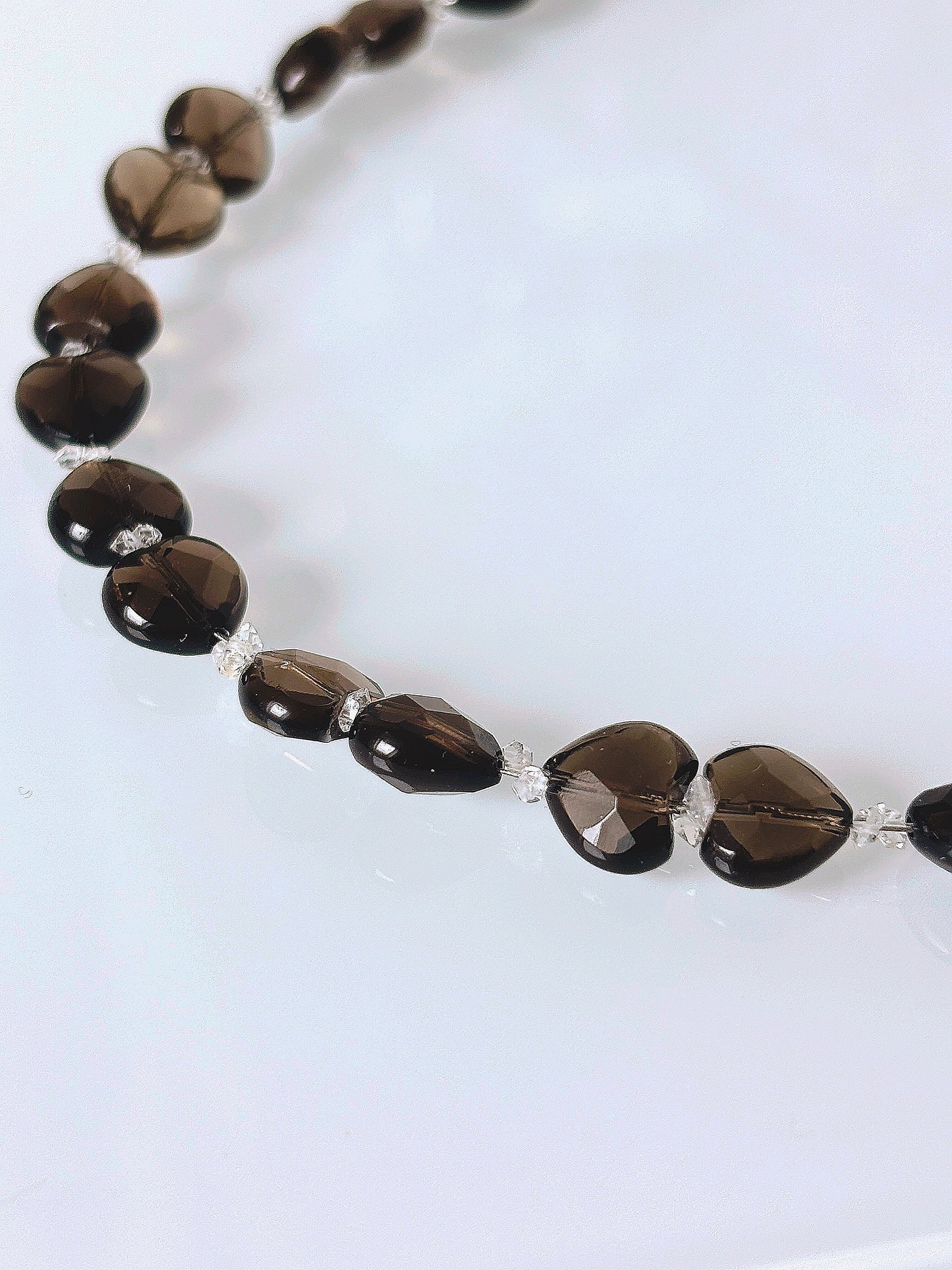 Naszyjnik SMOKY QUARTZ | HERKIMER