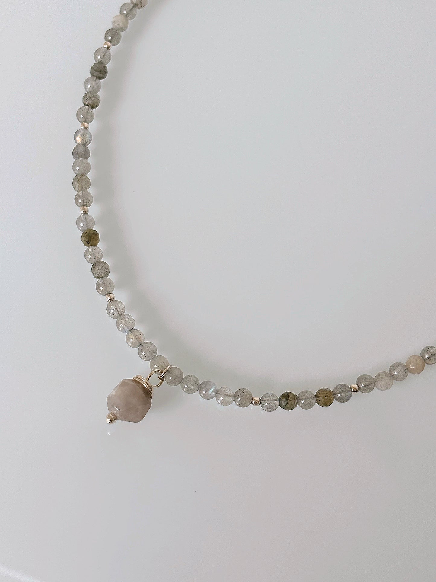 Naszyjnik LABRADORITE | JASPER
