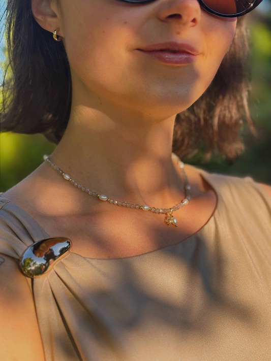 Naszyjnik LABRADORITE