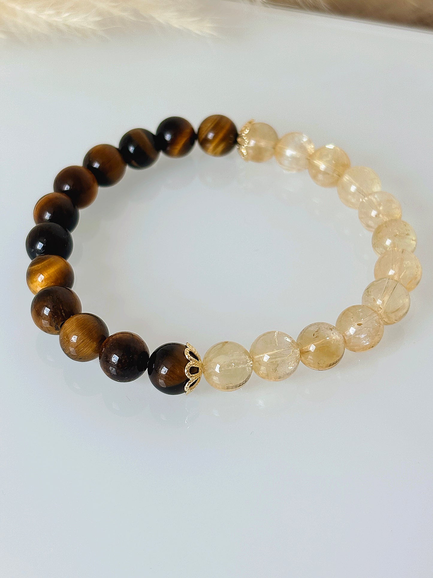 Bransoletka TIGER’S EYE | CITRINE