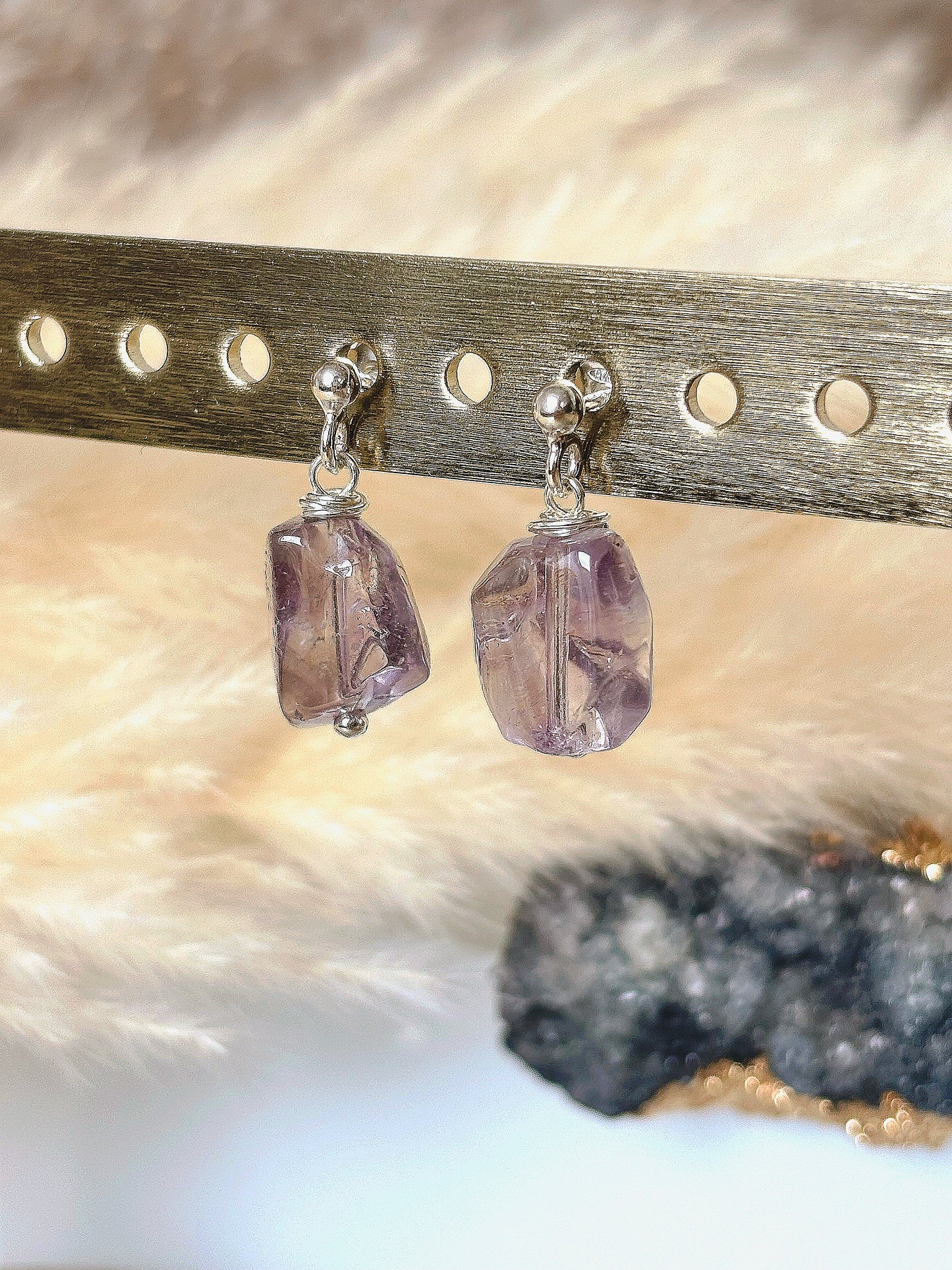 Kolczyki AMETHYST