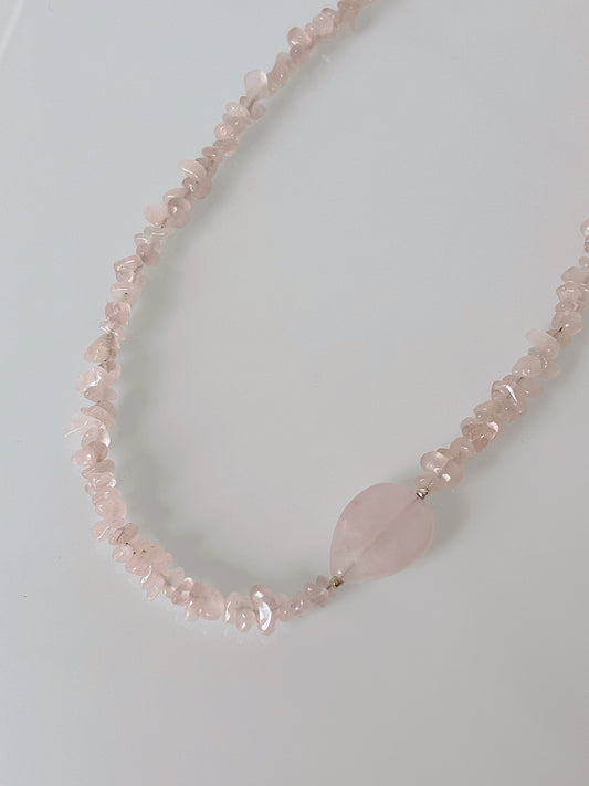 Naszyjnik ROSE QUARTZ