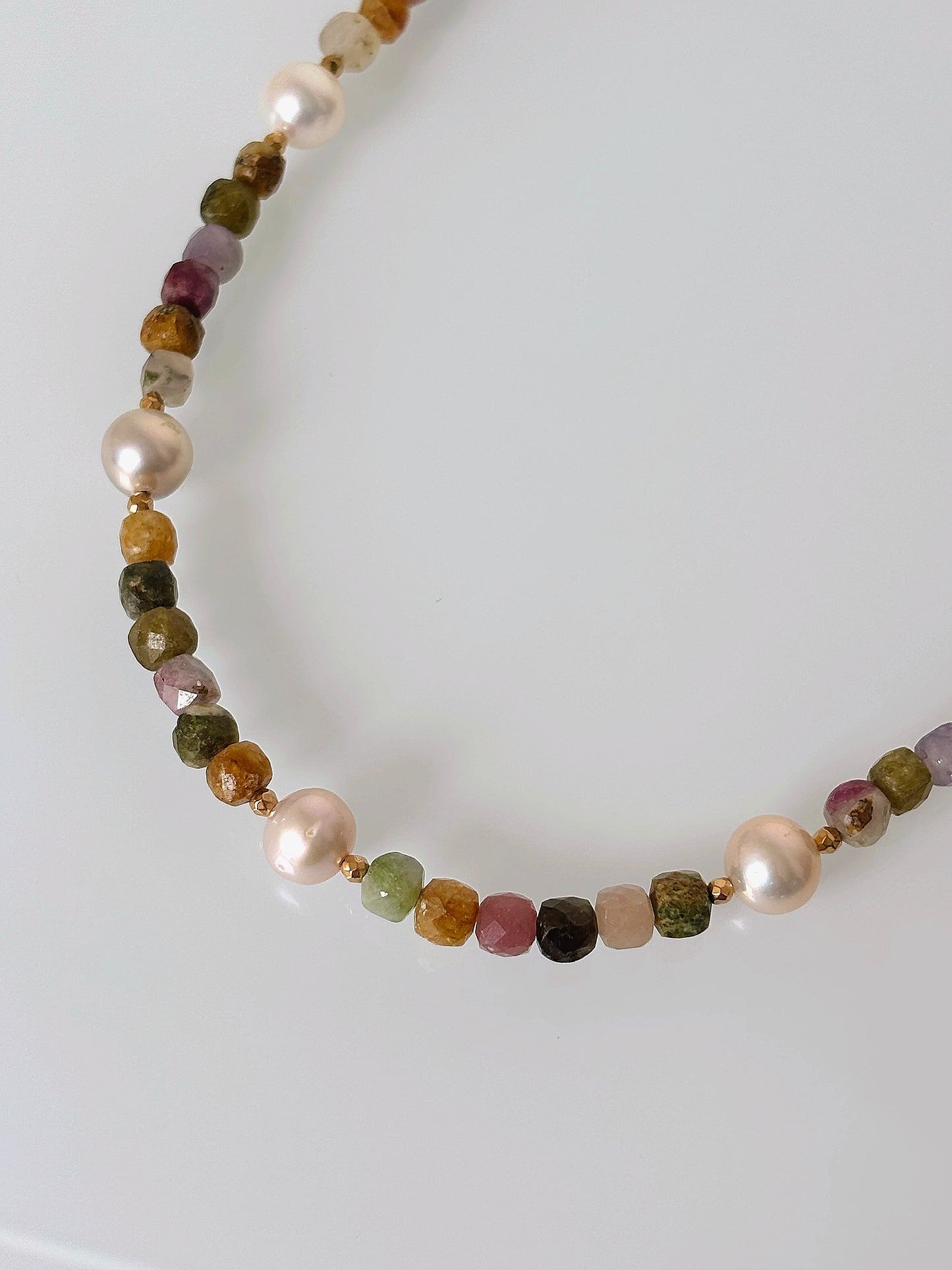 Naszyjnik TOURMALINE | PEARL