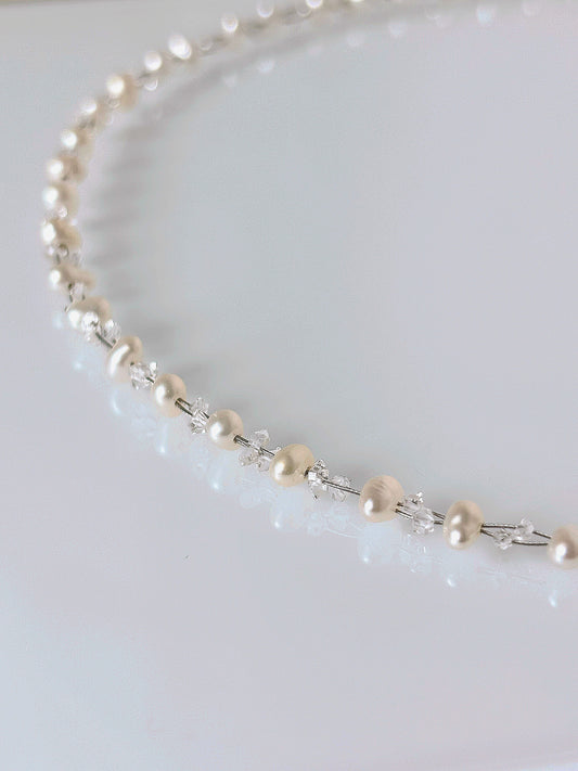 Naszyjnik HERKIMER | PEARL