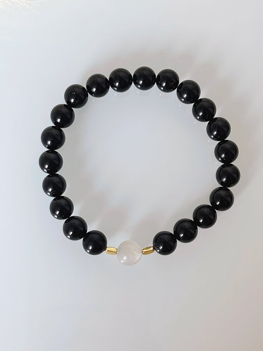 Bransoletka TOURMALINE | MOONSTONE