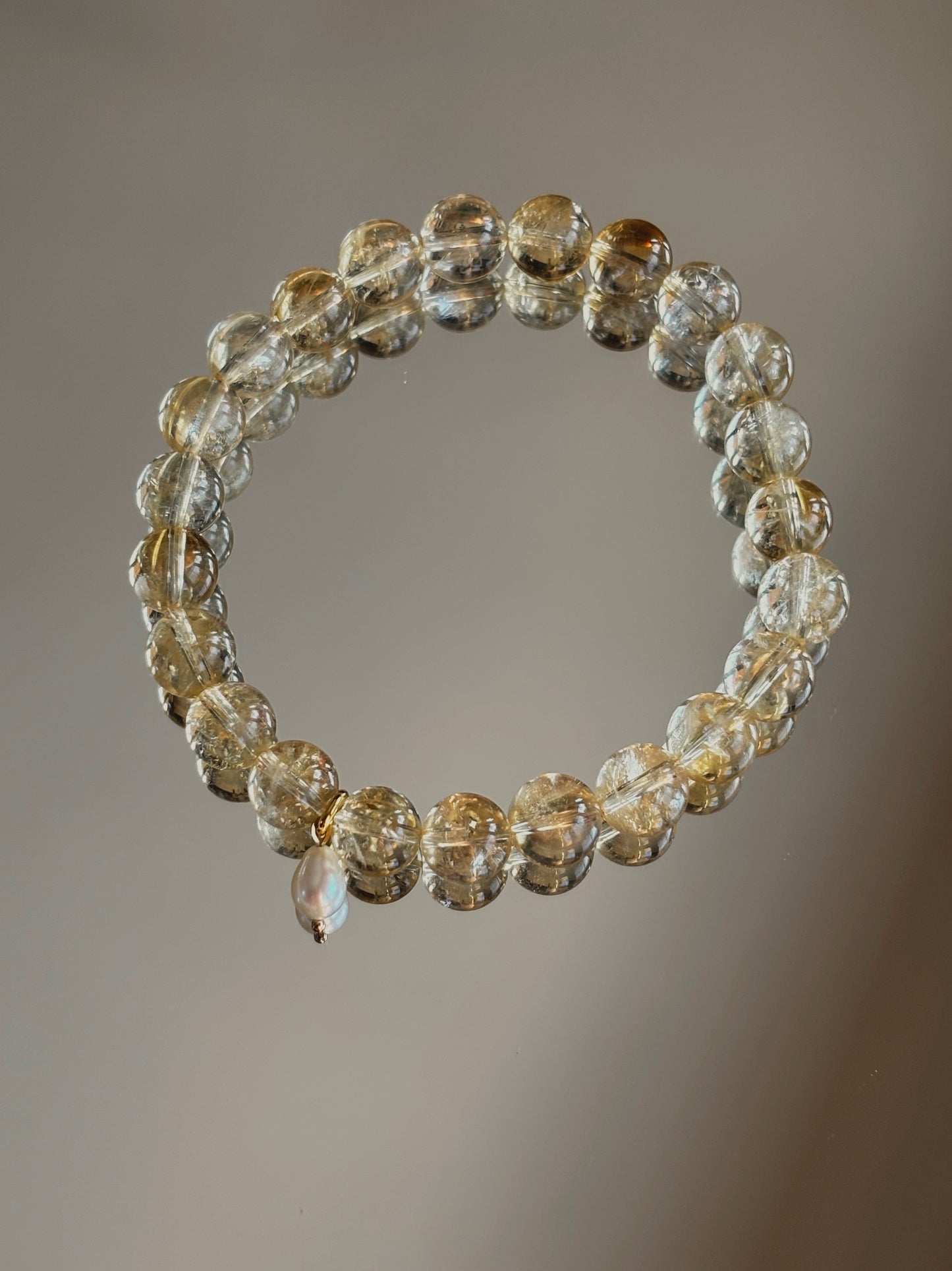 Bransoletka CITRINE | PEARL