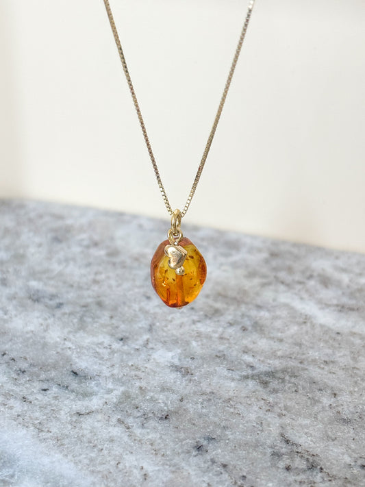 Naszyjnik AMBER HEART