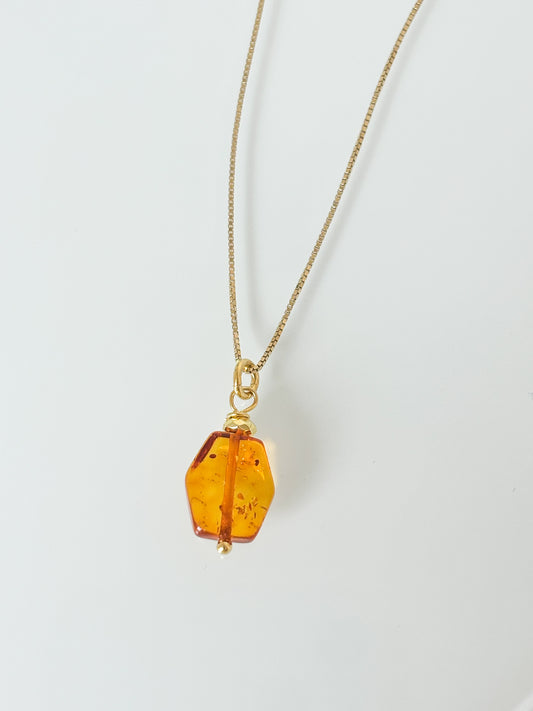 Naszyjnik AMBER | HEMATITE